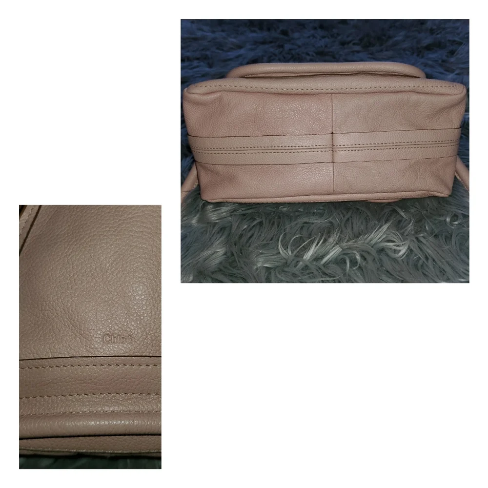 Chloe Paraty Small Pink Crossbody Bag - Picture 4 of 8